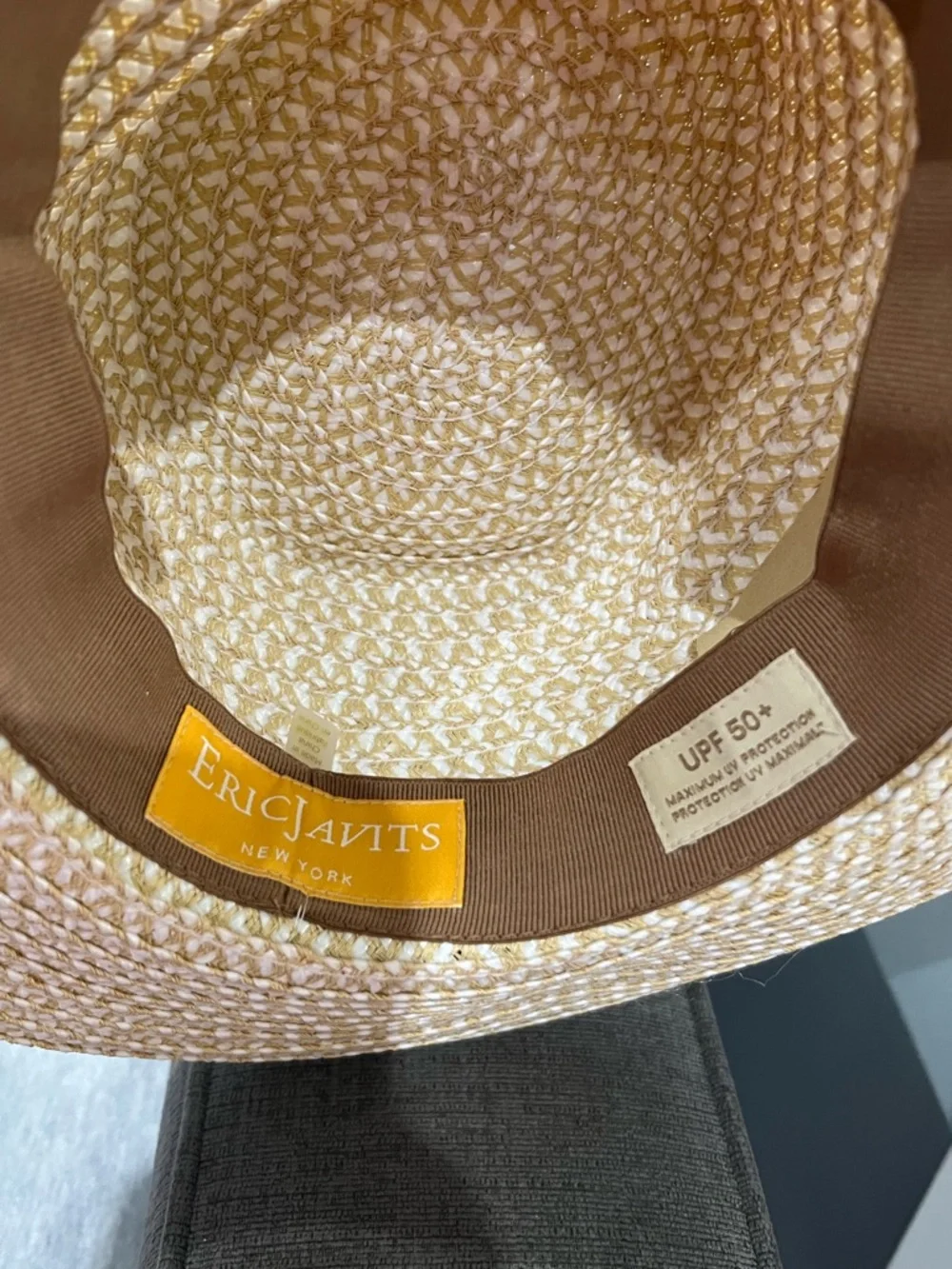 Eric Javits Western Straw Hat - Picture 10 of 10
